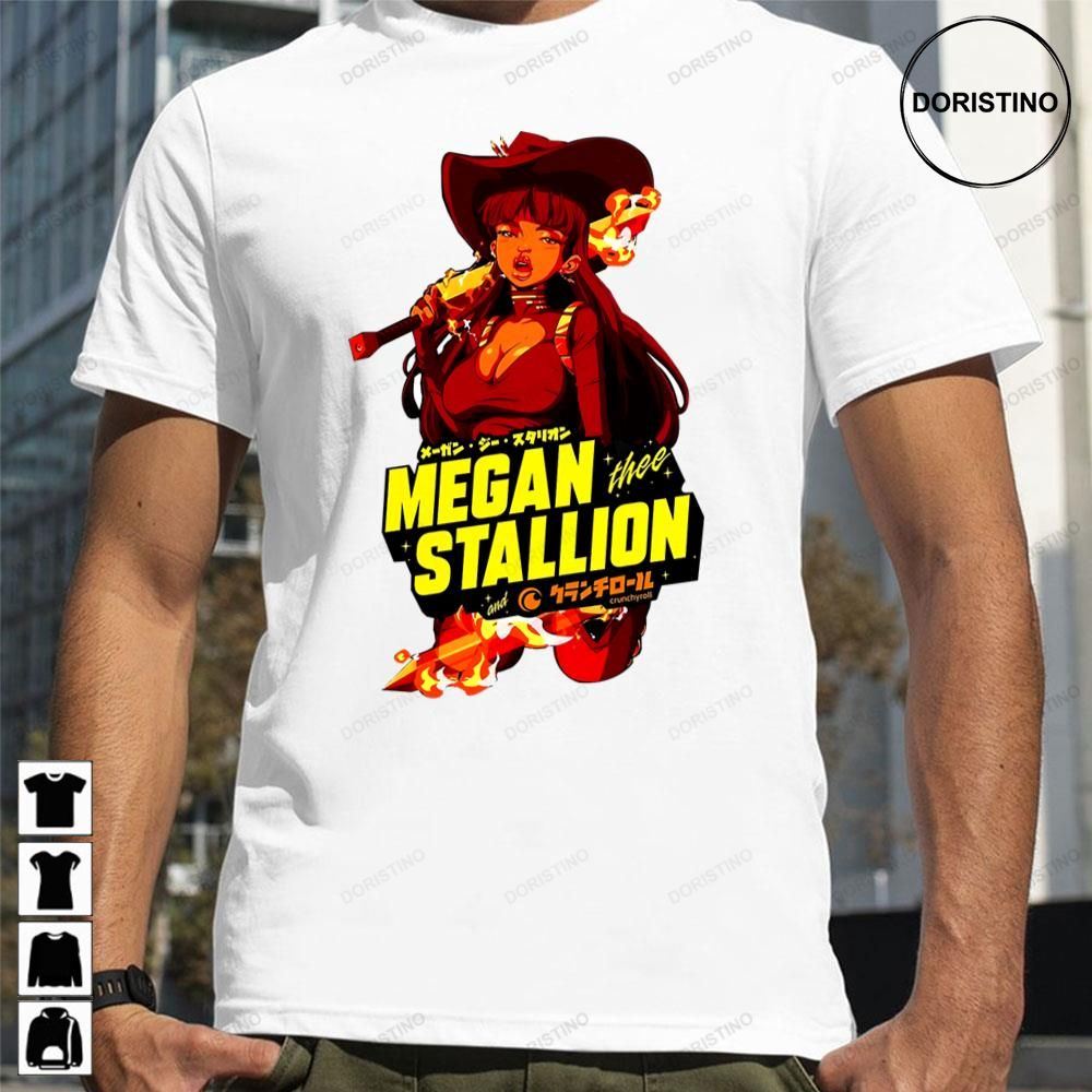 Anime Loves Megan Thee Stallion Limited Edition T-shirts